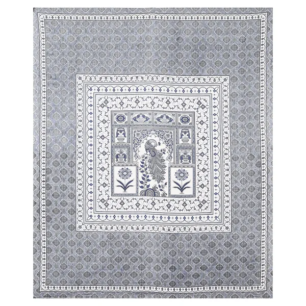 Grey_Cotton_Royal_Peacock_Harmony_Double_Bedsheet_With_Pillow_Cover